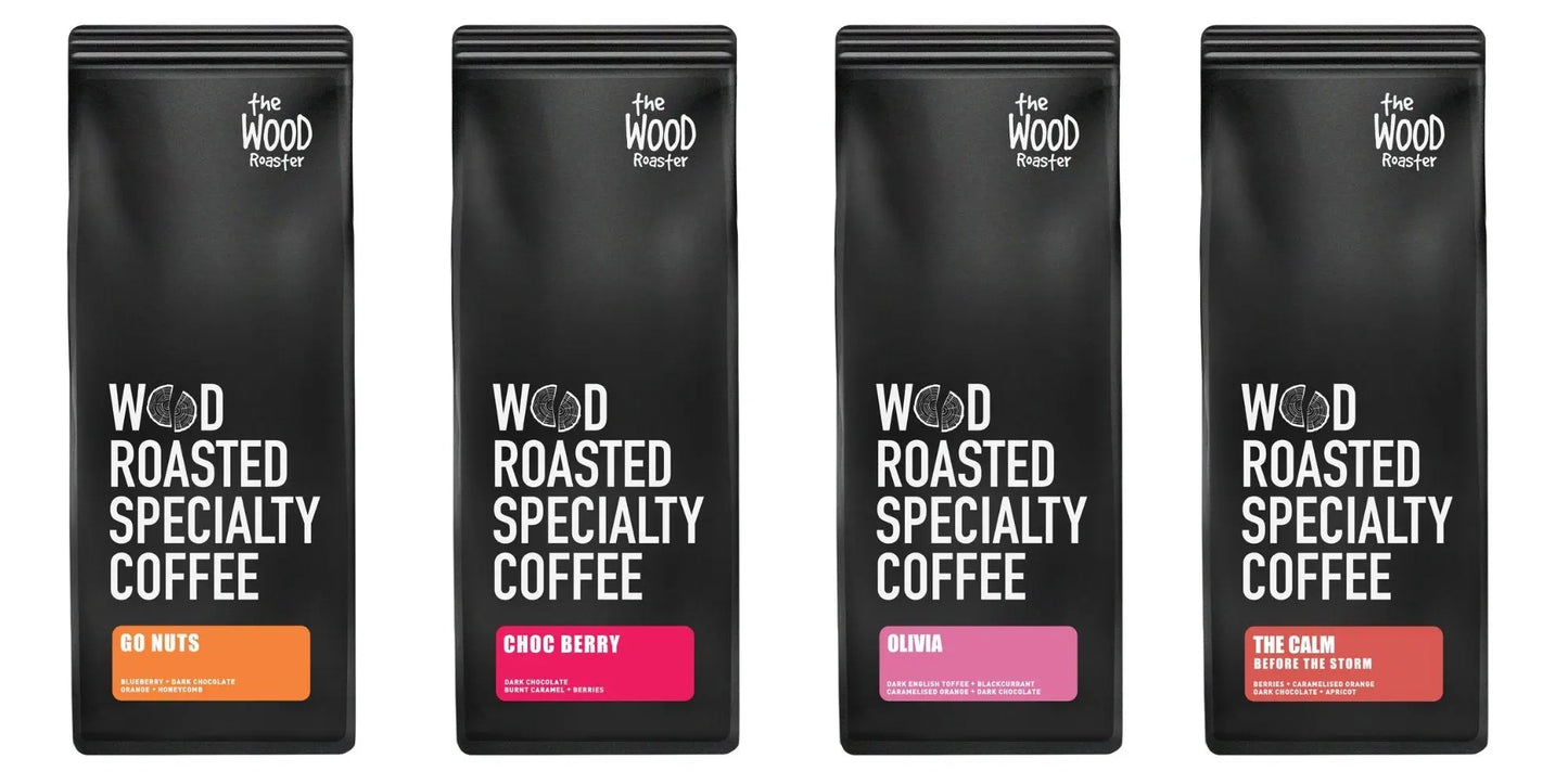 A new look for wood roasted specialty coffee - The Wood Roaster