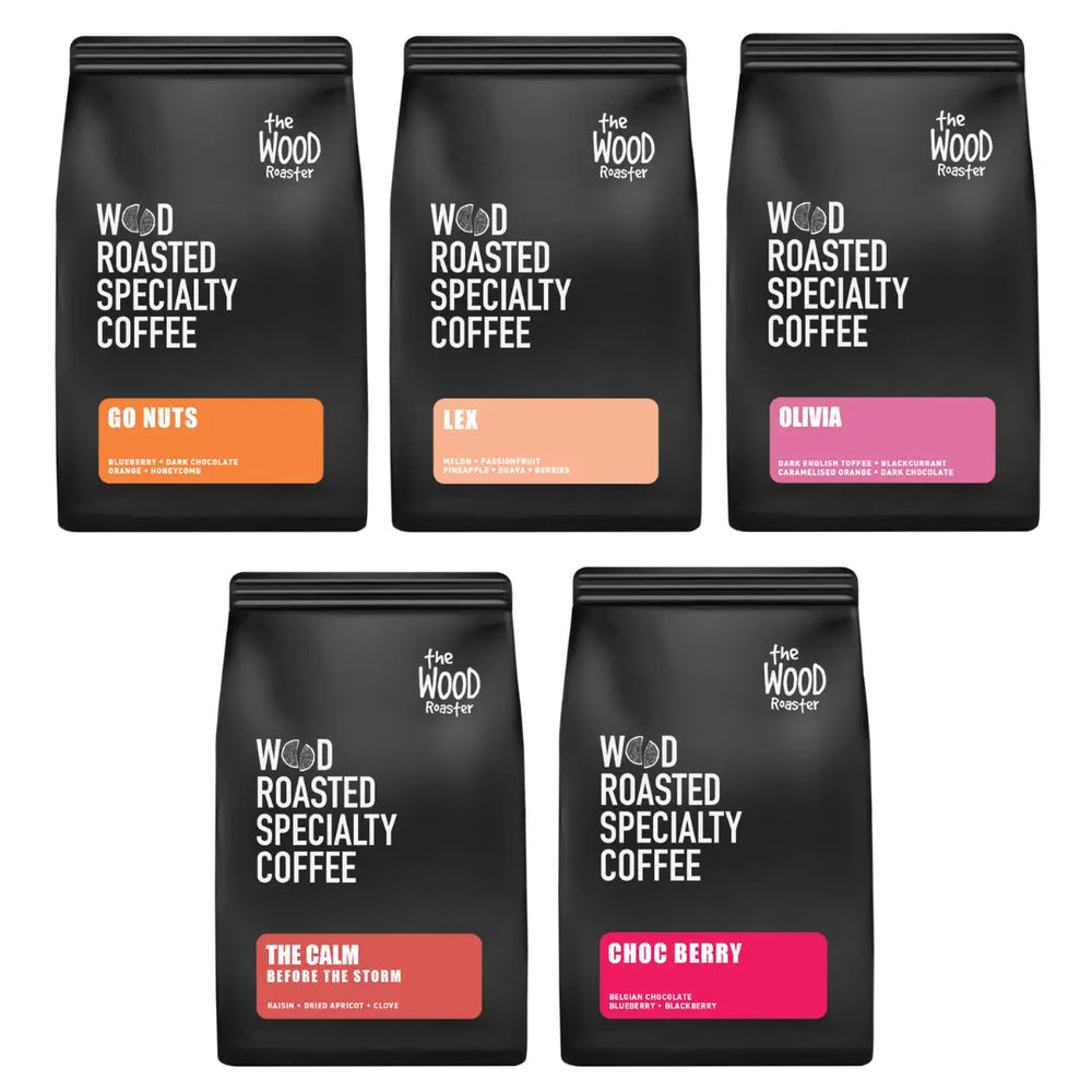 Best Selling Coffee Blends Taster Pack The Wood Roaster Coffee